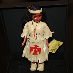 Carlson Dolls Native American Oglala Princess Sioux Indian Heritage Doll 8-12-2